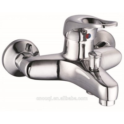 Polished Surface Treatment Single Handle Bath & Shower Faucet